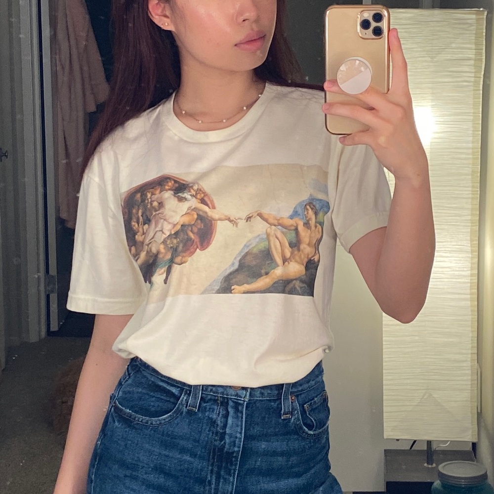 THE CREATION OF ADAM SHIRT